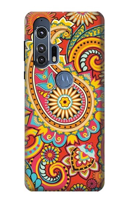 S3402 Floral Paisley Pattern Seamless Case For Motorola Edge+