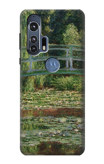 S3674 Claude Monet Footbridge and Water Lily Pool Case For Motorola Edge+