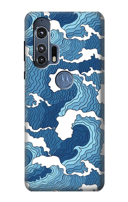 S3751 Wave Pattern Case For Motorola Edge+