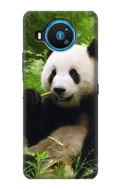 S1073 Panda Enjoy Eating Case For Nokia 8.3 5G