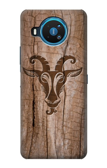 S2183 Goat Wood Graphic Printed Case For Nokia 8.3 5G