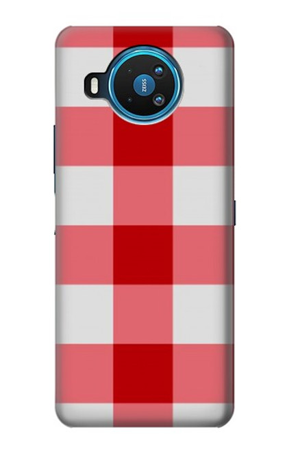 S3535 Red Gingham Case For Nokia 8.3 5G