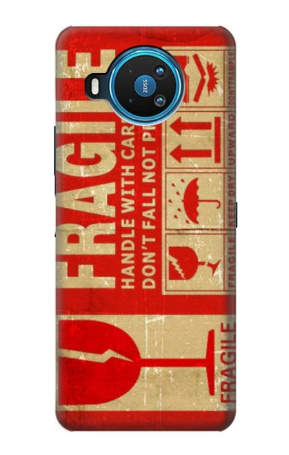 S3552 Vintage Fragile Label Art Case For Nokia 8.3 5G