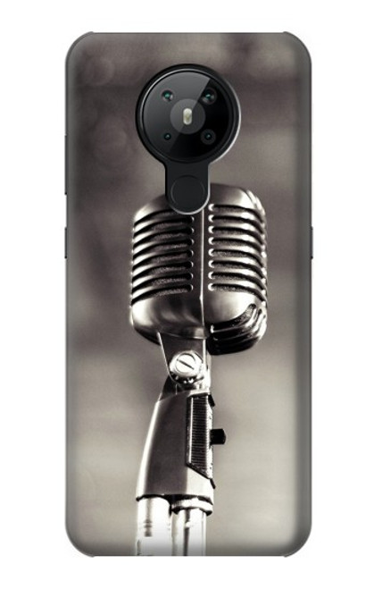 S3495 Vintage Microphone Case For Nokia 5.3