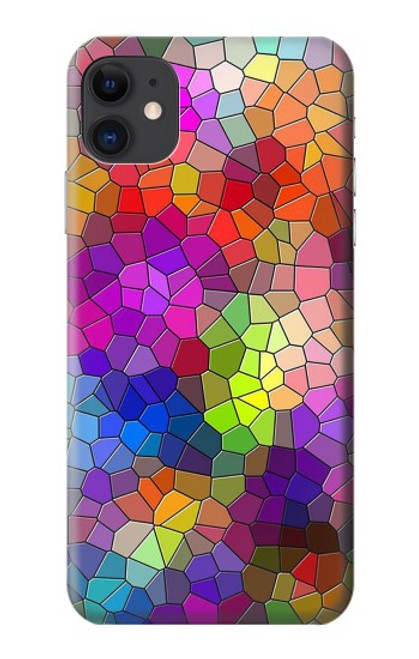 S3677 Colorful Brick Mosaics Case For iPhone 11