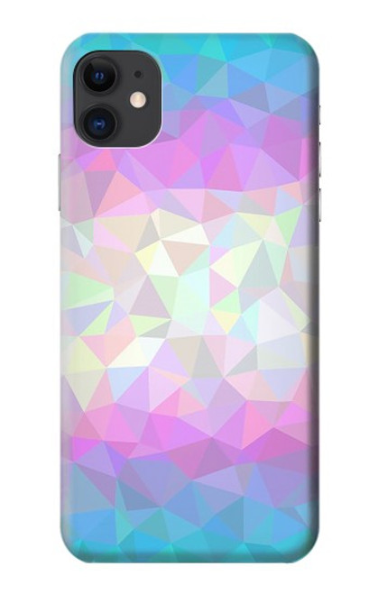 S3747 Trans Flag Polygon Case For iPhone 11
