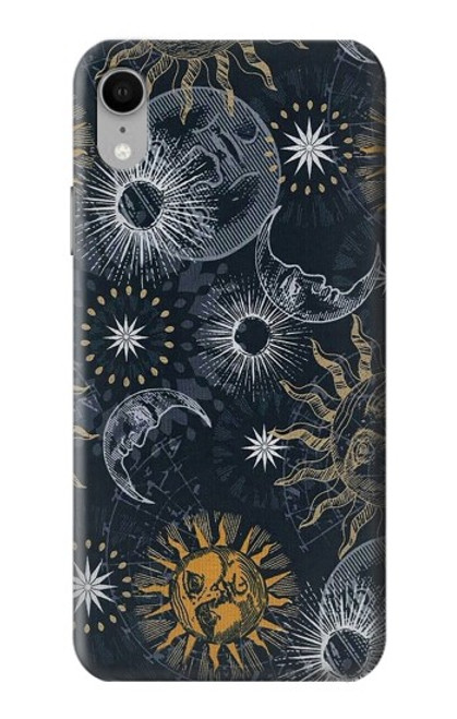 S3702 Moon and Sun Case For iPhone XR