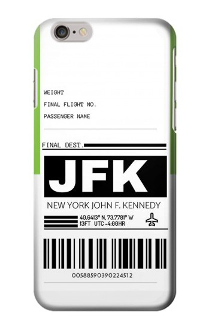 S3664 Airline Travel Luggage Label Case For iPhone 6 6S