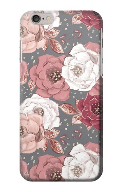S3716 Rose Floral Pattern Case For iPhone 6 6S