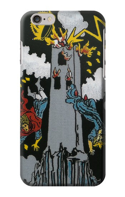 S3745 Tarot Card The Tower Case For iPhone 6 6S