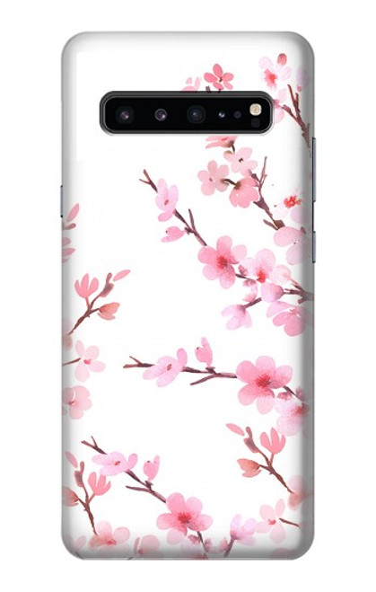 S3707 Pink Cherry Blossom Spring Flower Case For Samsung Galaxy S10 5G