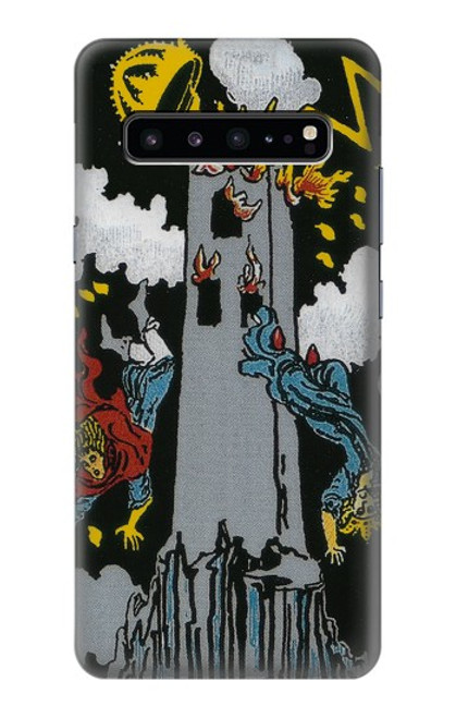 S3745 Tarot Card The Tower Case For Samsung Galaxy S10 5G