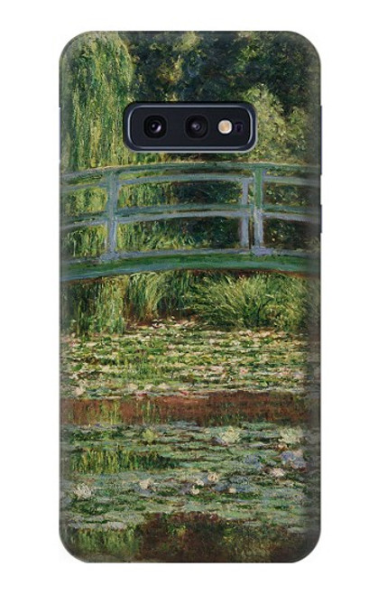 S3674 Claude Monet Footbridge and Water Lily Pool Case For Samsung Galaxy S10e