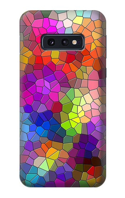 S3677 Colorful Brick Mosaics Case For Samsung Galaxy S10e