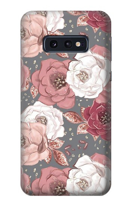 S3716 Rose Floral Pattern Case For Samsung Galaxy S10e