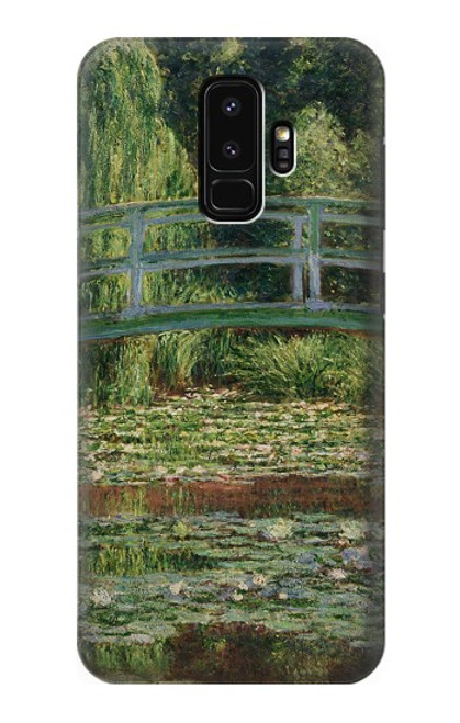 S3674 Claude Monet Footbridge and Water Lily Pool Case For Samsung Galaxy S9 Plus
