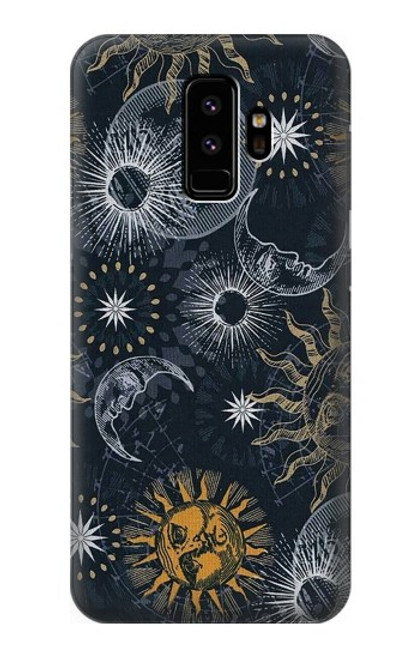 S3702 Moon and Sun Case For Samsung Galaxy S9