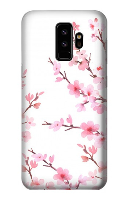 S3707 Pink Cherry Blossom Spring Flower Case For Samsung Galaxy S9