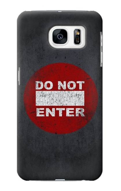 S3683 Do Not Enter Case For Samsung Galaxy S7