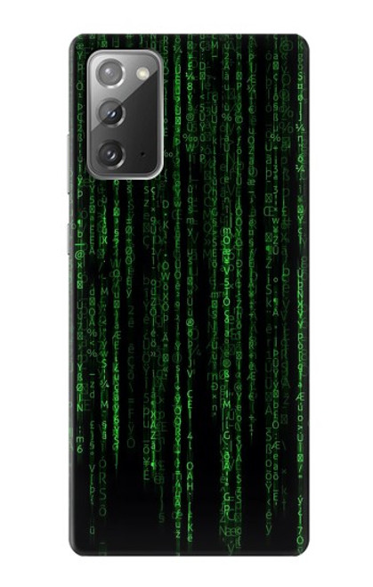 S3668 Binary Code Case For Samsung Galaxy Note 20