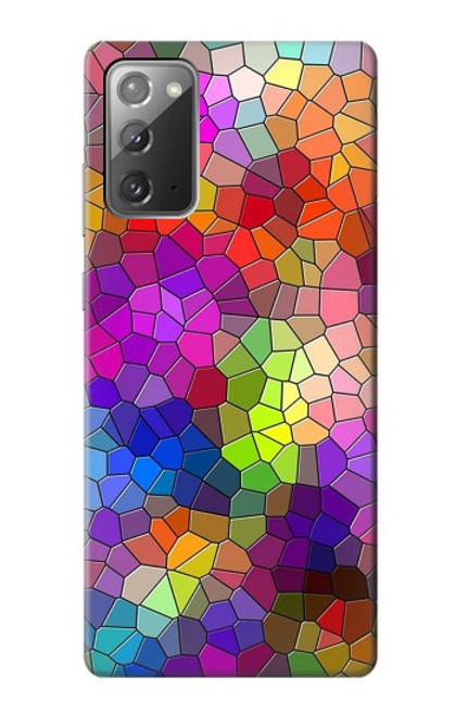 S3677 Colorful Brick Mosaics Case For Samsung Galaxy Note 20