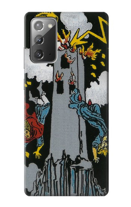 S3745 Tarot Card The Tower Case For Samsung Galaxy Note 20