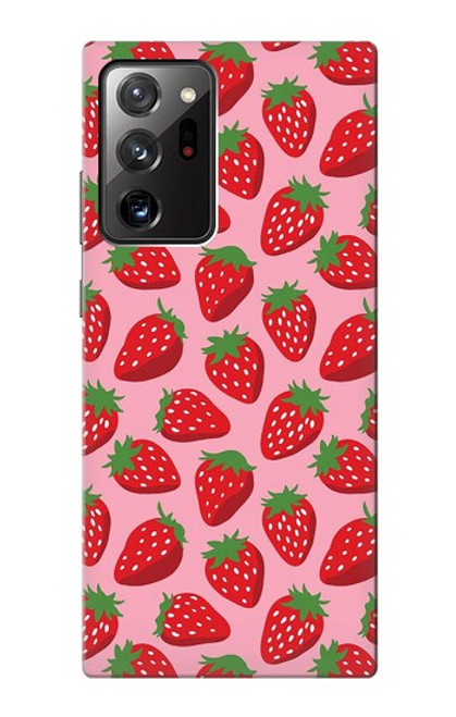 S3719 Strawberry Pattern Case For Samsung Galaxy Note 20 Ultra, Ultra 5G