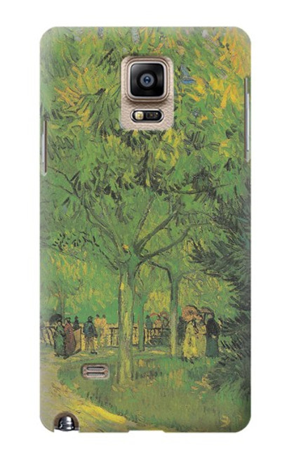 S3748 Van Gogh A Lane in a Public Garden Case For Samsung Galaxy Note 4