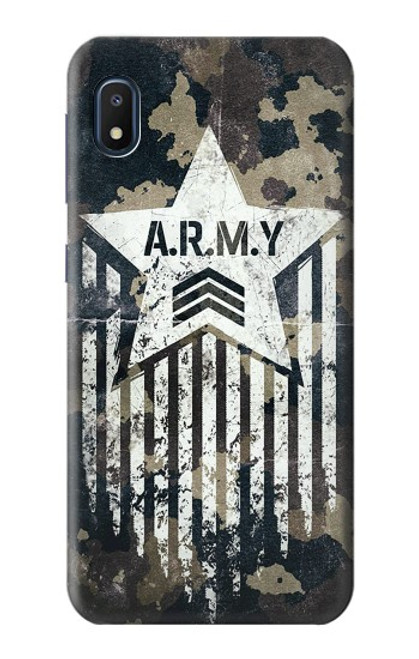 S3666 Army Camo Camouflage Case For Samsung Galaxy A10e