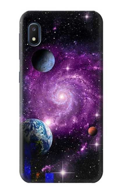 S3689 Galaxy Outer Space Planet Case For Samsung Galaxy A10e