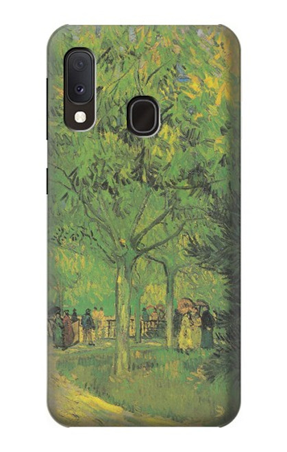 S3748 Van Gogh A Lane in a Public Garden Case For Samsung Galaxy A20e