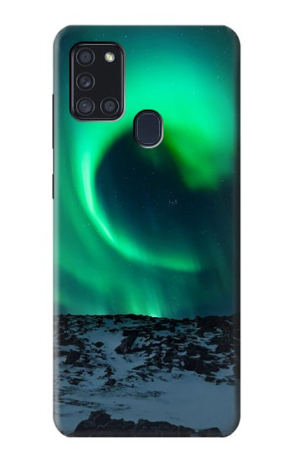 S3667 Aurora Northern Light Case For Samsung Galaxy A21s