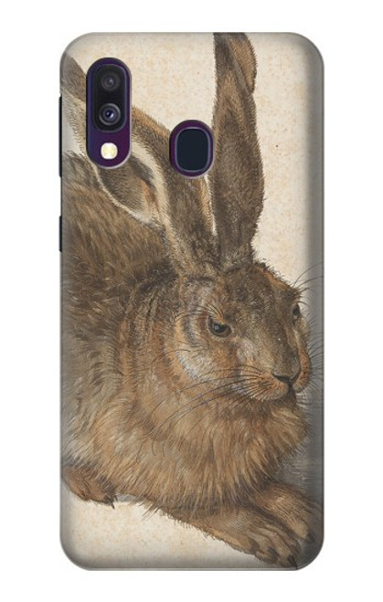 S3781 Albrecht Durer Young Hare Case For Samsung Galaxy A40