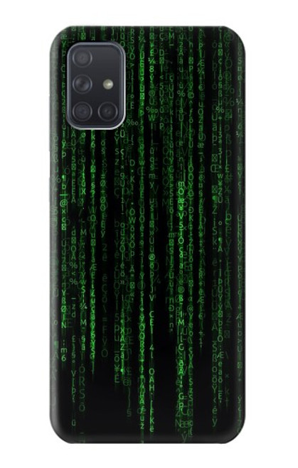 S3668 Binary Code Case For Samsung Galaxy A71