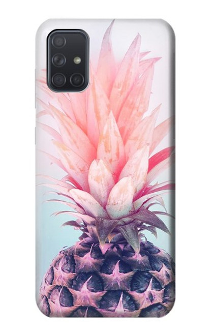 S3711 Pink Pineapple Case For Samsung Galaxy A71