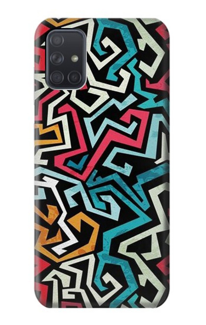 S3712 Pop Art Pattern Case For Samsung Galaxy A71