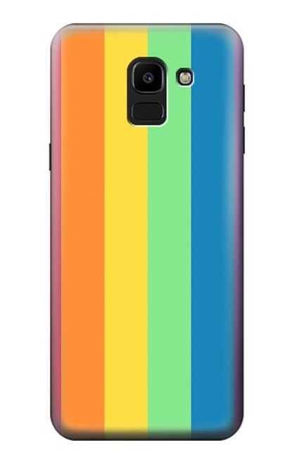 S3699 LGBT Pride Case For Samsung Galaxy J6 (2018)