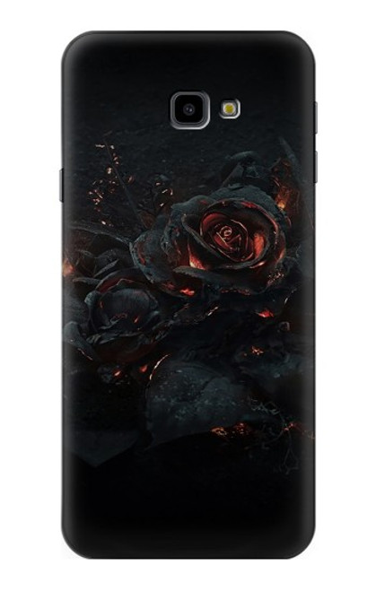 S3672 Burned Rose Case For Samsung Galaxy J4+ (2018), J4 Plus (2018)