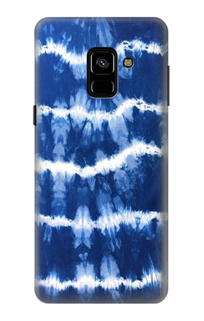 S3671 Blue Tie Dye Case For Samsung Galaxy A8 (2018)