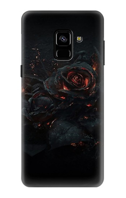 S3672 Burned Rose Case For Samsung Galaxy A8 (2018)