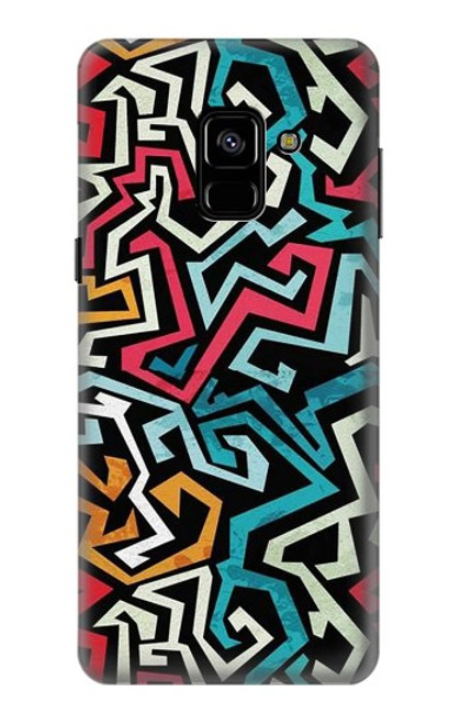 S3712 Pop Art Pattern Case For Samsung Galaxy A8 (2018)