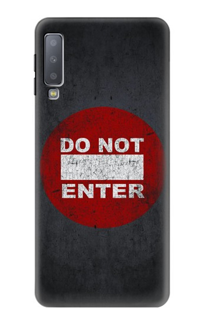 S3683 Do Not Enter Case For Samsung Galaxy A7 (2018)