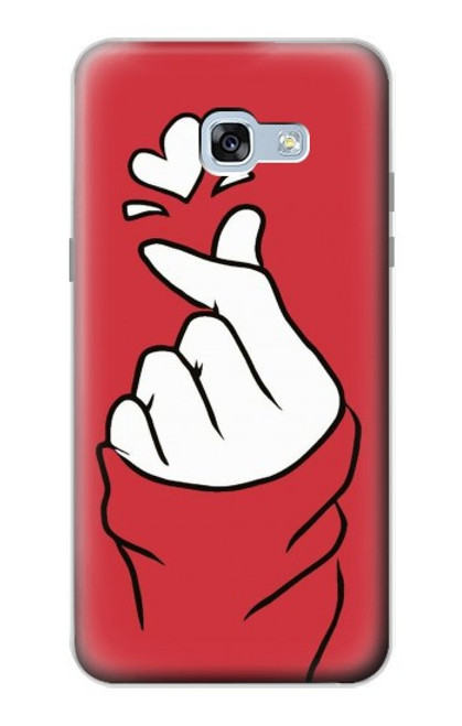 S3701 Mini Heart Love Sign Case For Samsung Galaxy A5 (2017)