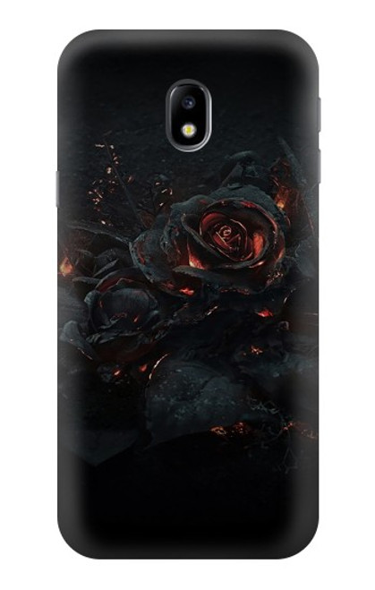 S3672 Burned Rose Case For Samsung Galaxy J3 (2017) EU Version