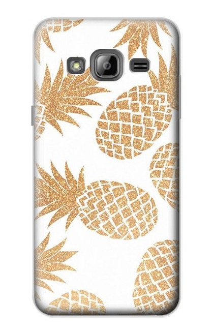 S3718 Seamless Pineapple Case For Samsung Galaxy J3 (2016)