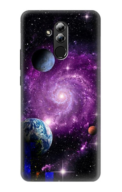 S3689 Galaxy Outer Space Planet Case For Huawei Mate 20 lite