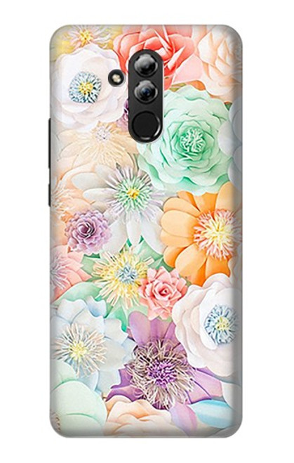 S3705 Pastel Floral Flower Case For Huawei Mate 20 lite
