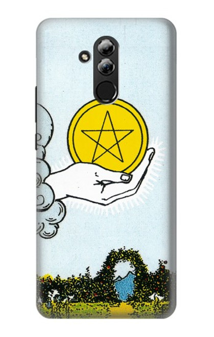 S3722 Tarot Card Ace of Pentacles Coins Case For Huawei Mate 20 lite