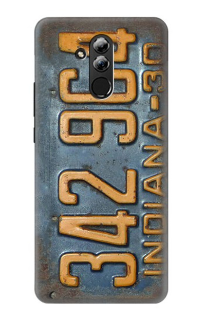 S3750 Vintage Vehicle Registration Plate Case For Huawei Mate 20 lite