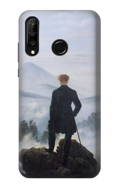 S3789 Wanderer above the Sea of Fog Case For Huawei P30 lite